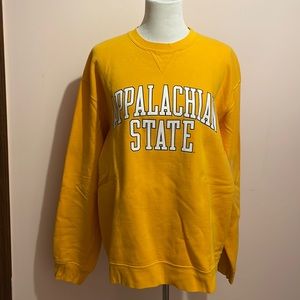 Hear for Sports  yellow sweatshirt XL